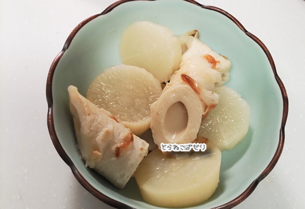 大根とちくわの煮物