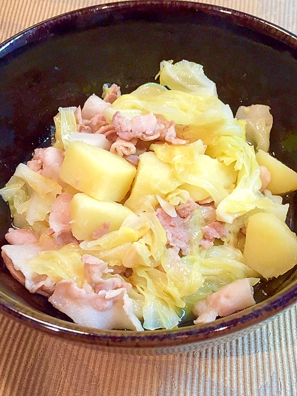 豚バラキャベツとじゃがいものシンプル塩煮 レシピ 作り方 By Librabo 楽天レシピ 豚バラキャベツとじゃがいものシンプル塩煮 レシピ 作り方 By Librabo 楽天レシピ