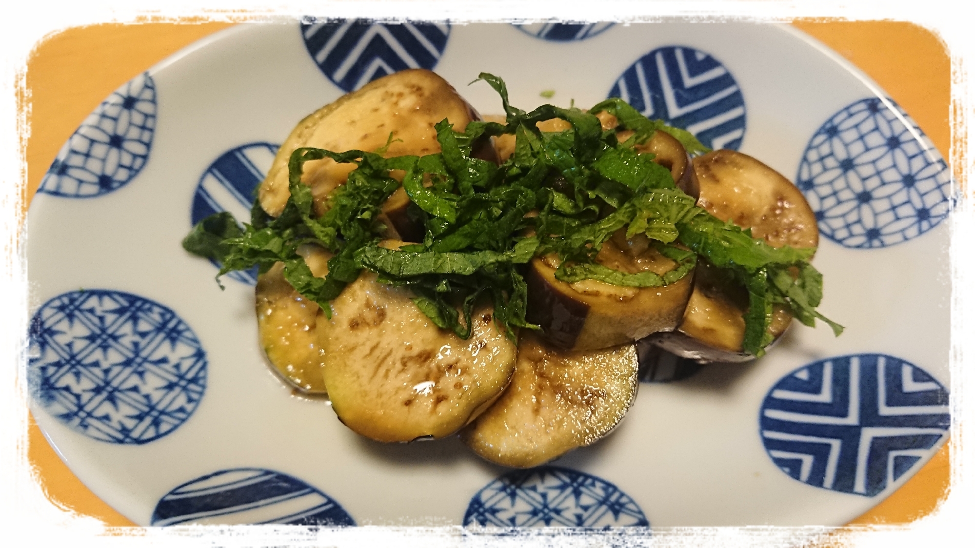 電子レンジで完結☆蒸しなすの辛子ポン酢和え