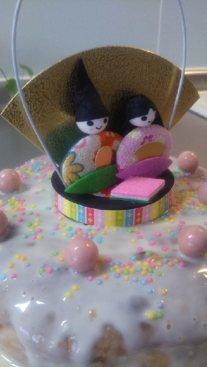 ひな祭りに 超簡単ホワイトチョコガナッシュケーキ レシピ 作り方 By すてら 楽天レシピ