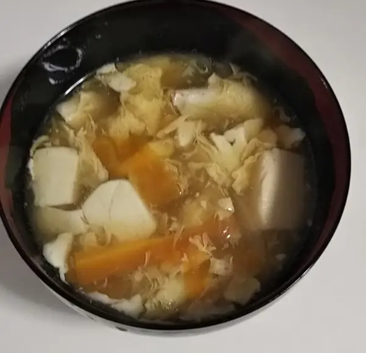 風邪をひいた時に飲むスープ