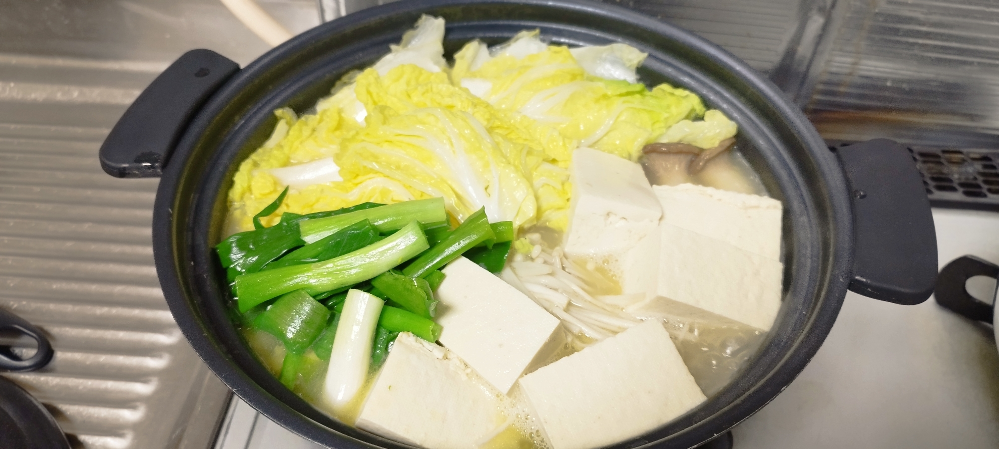 博多風水炊き（白湯スープで）