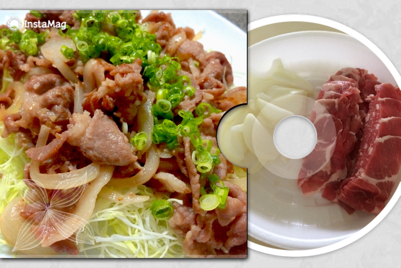 さっぱり美味しい*豚ロースで塩だれ焼き*