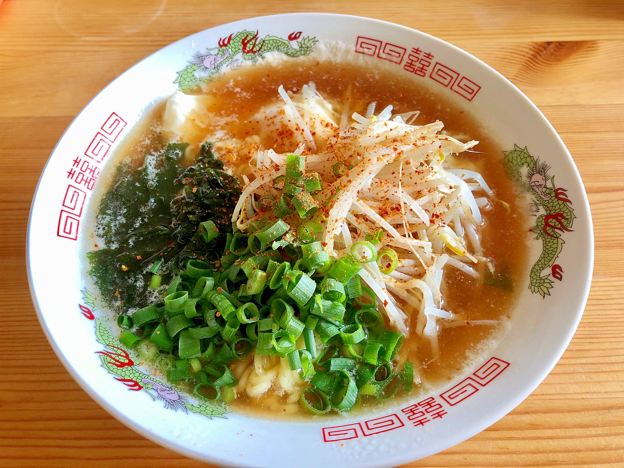 備蓄品で☆しょうゆラーメン