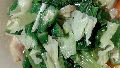 いりごま香る！野菜のおひたし