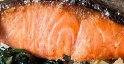 ➿鮭のオリーブオイル焼き➿
