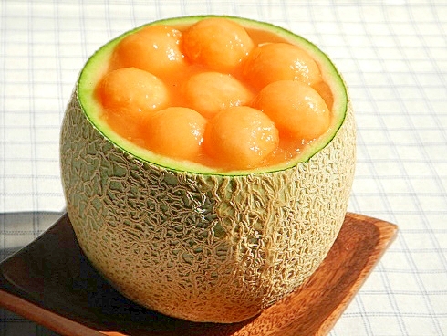 メロン堪能メロン寒天ゼリー レシピ 作り方 By あず 楽天レシピ