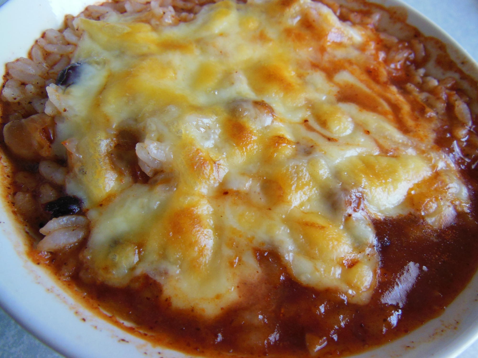 トマトスープのリメイク チーズたっぷりドリア レシピ 作り方 By Kitty0727 楽天レシピ