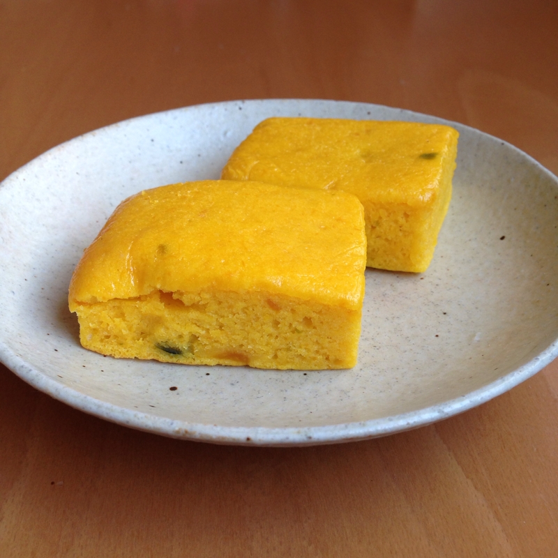 バター不使用 かぼちゃケーキ レシピ 作り方 By ちーたまちー 楽天レシピ