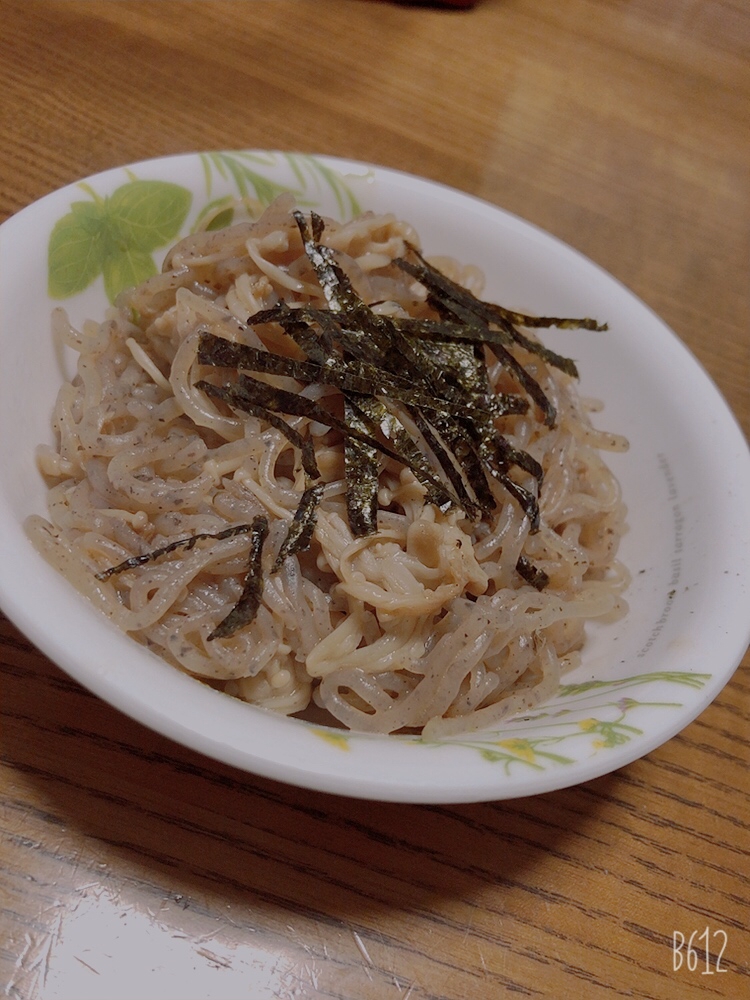 糸こんとえのきのパスタ風