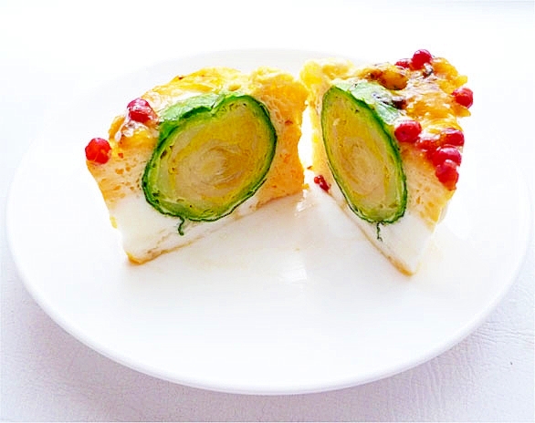 断面が可愛い 芽キャベツの蒸し卵 レシピ 作り方 By Liqueur 楽天レシピ 断面が可愛い 芽キャベツの蒸し卵 レシピ 作り方 By Liqueur 楽天レシピ