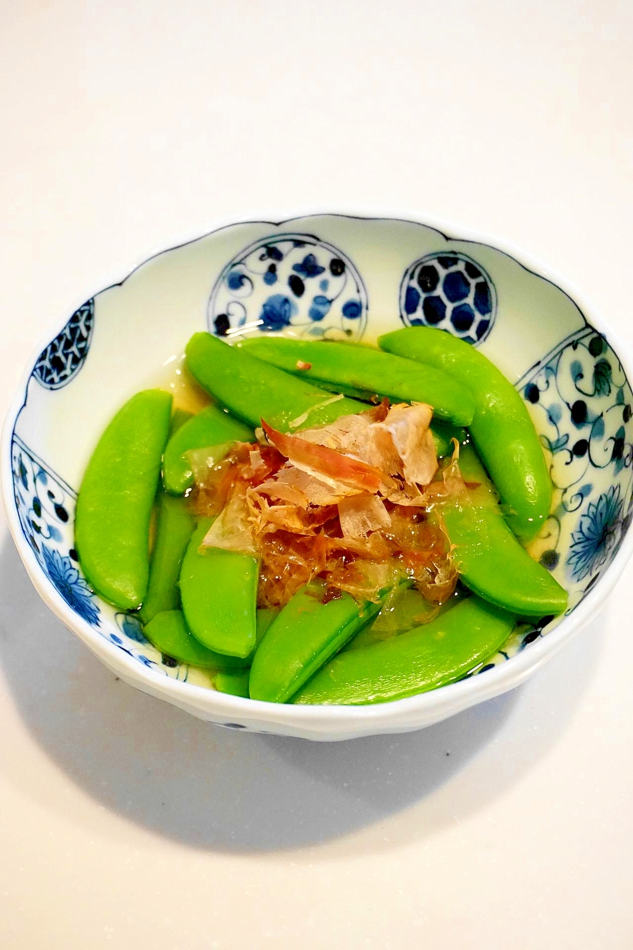 春が来たら！スナップえんどうのだし煮