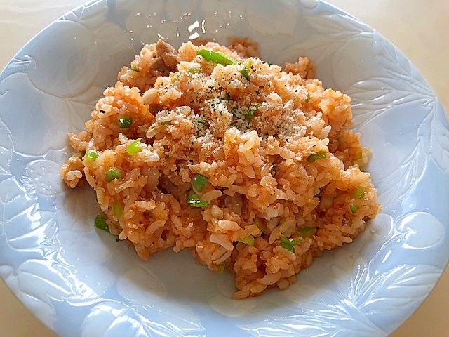 ちょっとスパイシーに☆大人のチキンライス