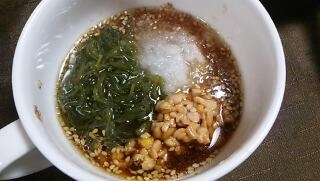 大根おろし・めかぶ・納豆などdeそば