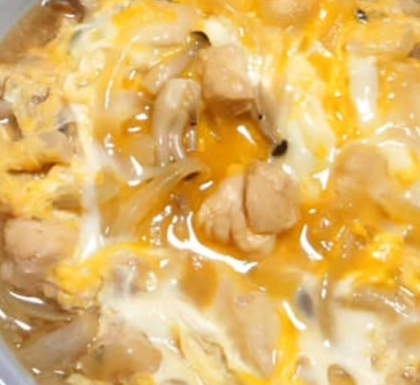 鶏もも&玉葱たっぷり✿⁠親子丼