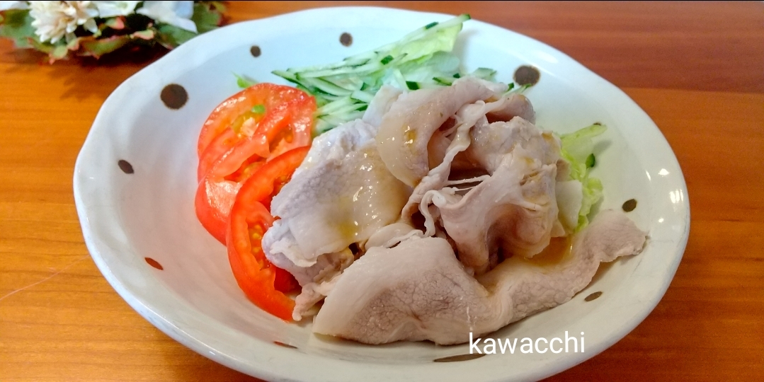 お肉を美味しく 冷しゃぶ レシピ 作り方 By Kawacchi 楽天レシピ