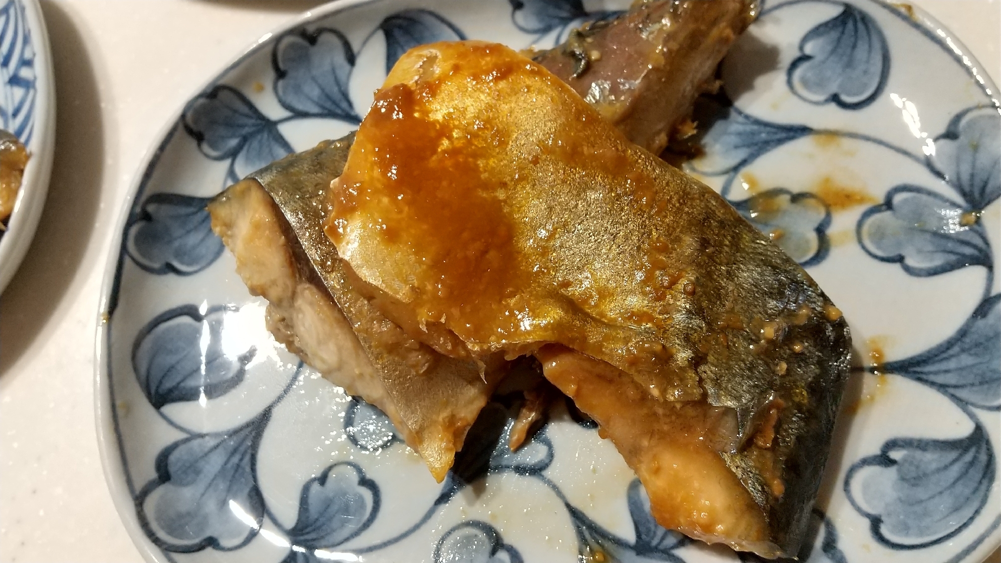 鯖のニンニク味噌焼き煮