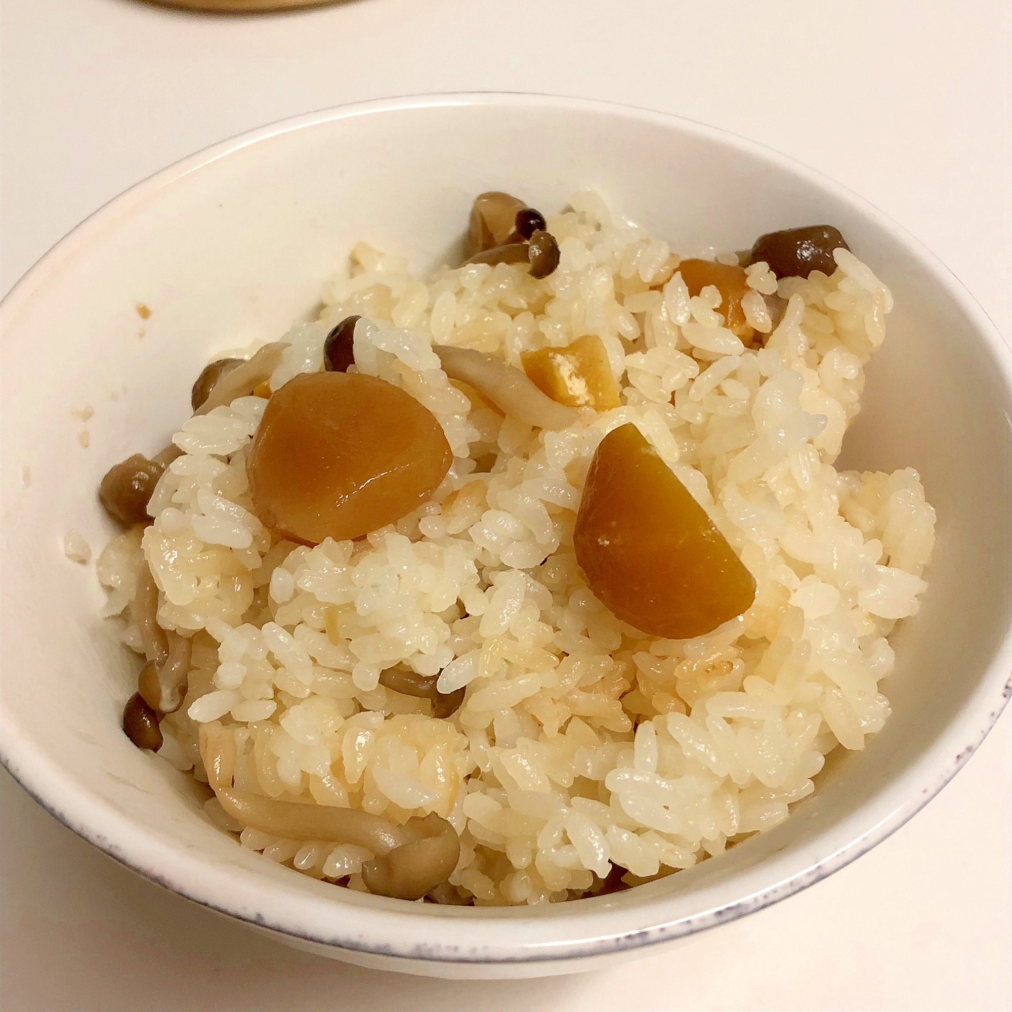 甘露煮を使ったほんのり甘くて美味しい栗ご飯