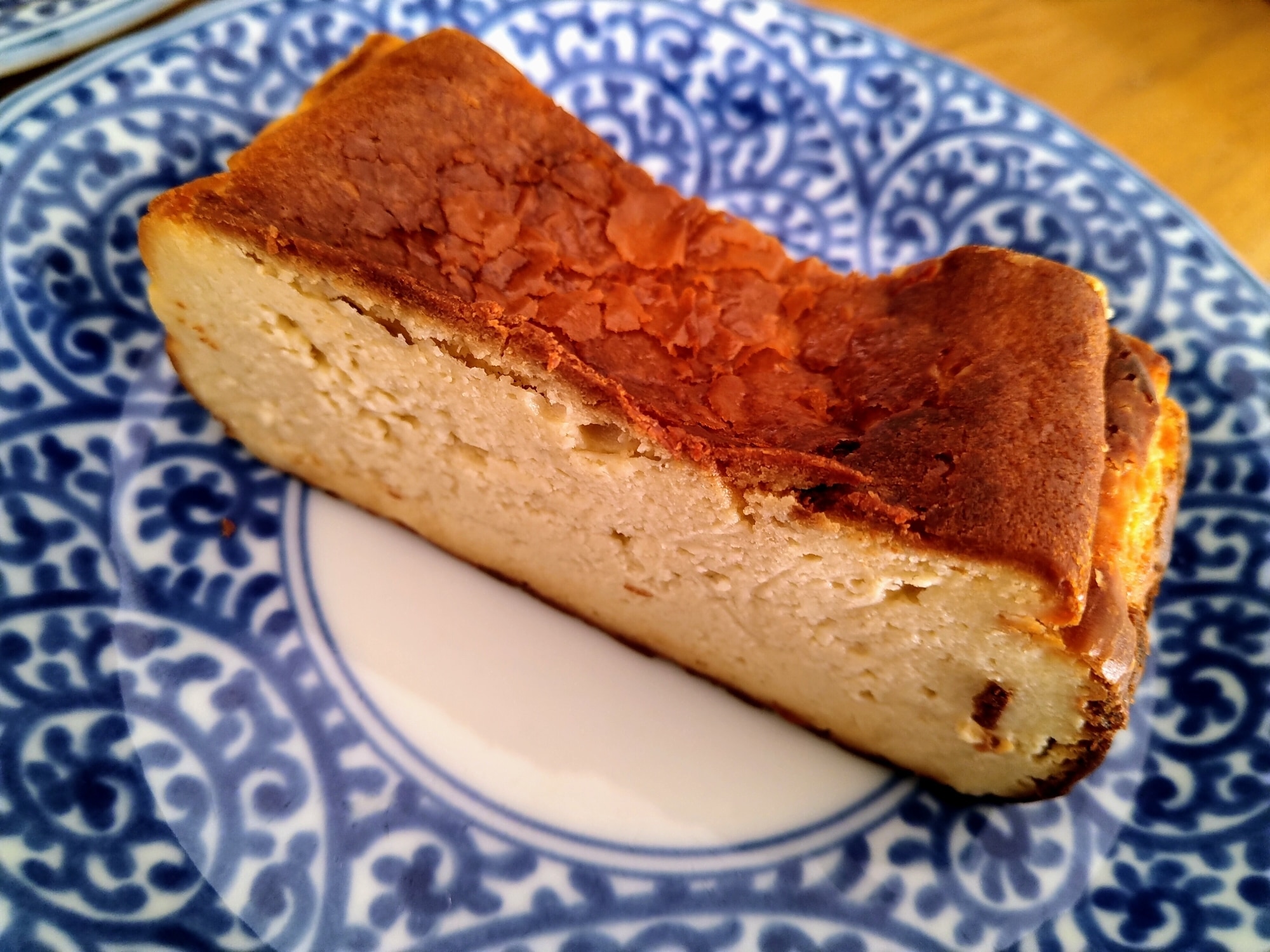 ブルーチーズのバスクチーズケーキ レシピ 作り方 By 千笑まま 楽天レシピ