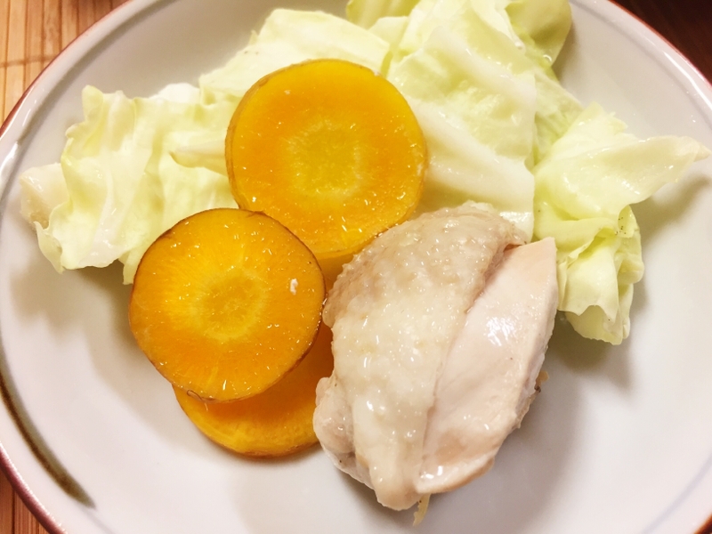 Tacookメニュー 鶏ムネ肉のキャベツ蒸し レシピ 作り方 By たかまさ 楽天レシピ
