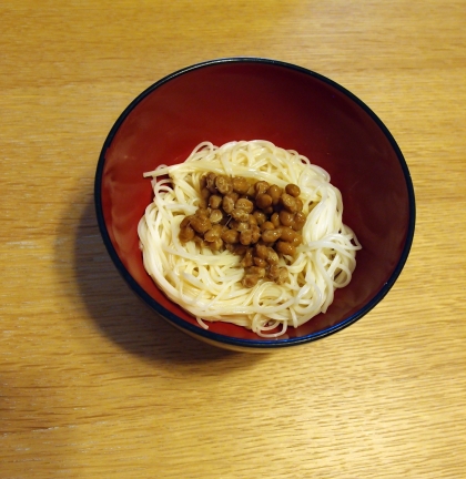 納豆そうめん（離乳食⭐️幼児）