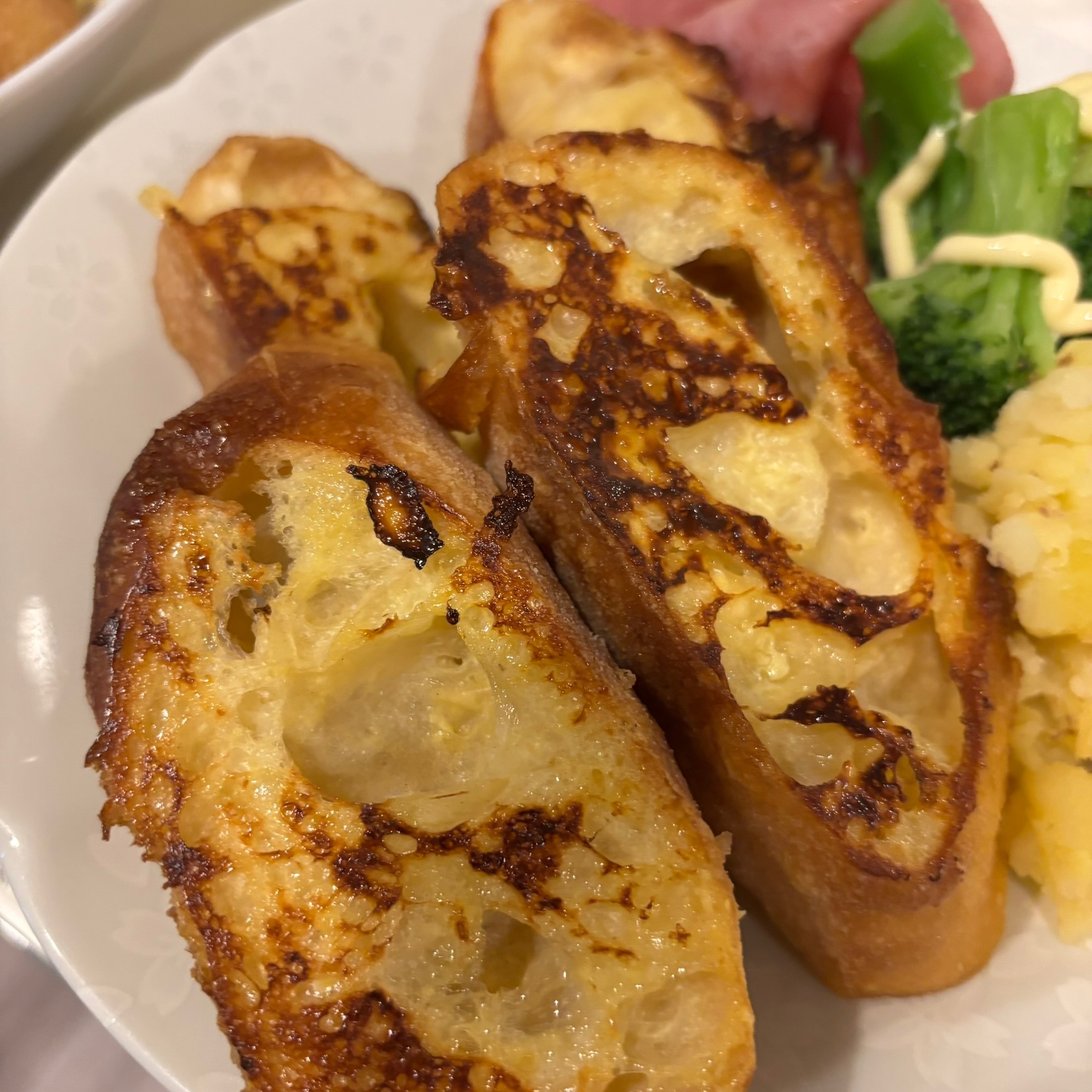 フランスパンフレンチトースト