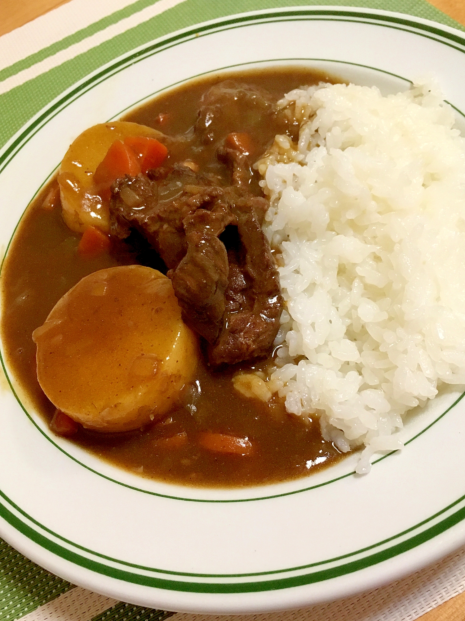 牛すじ、とろとろカレー