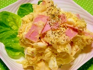 お惣菜屋さんみたいシットリ☆Ｗポテトサラダ