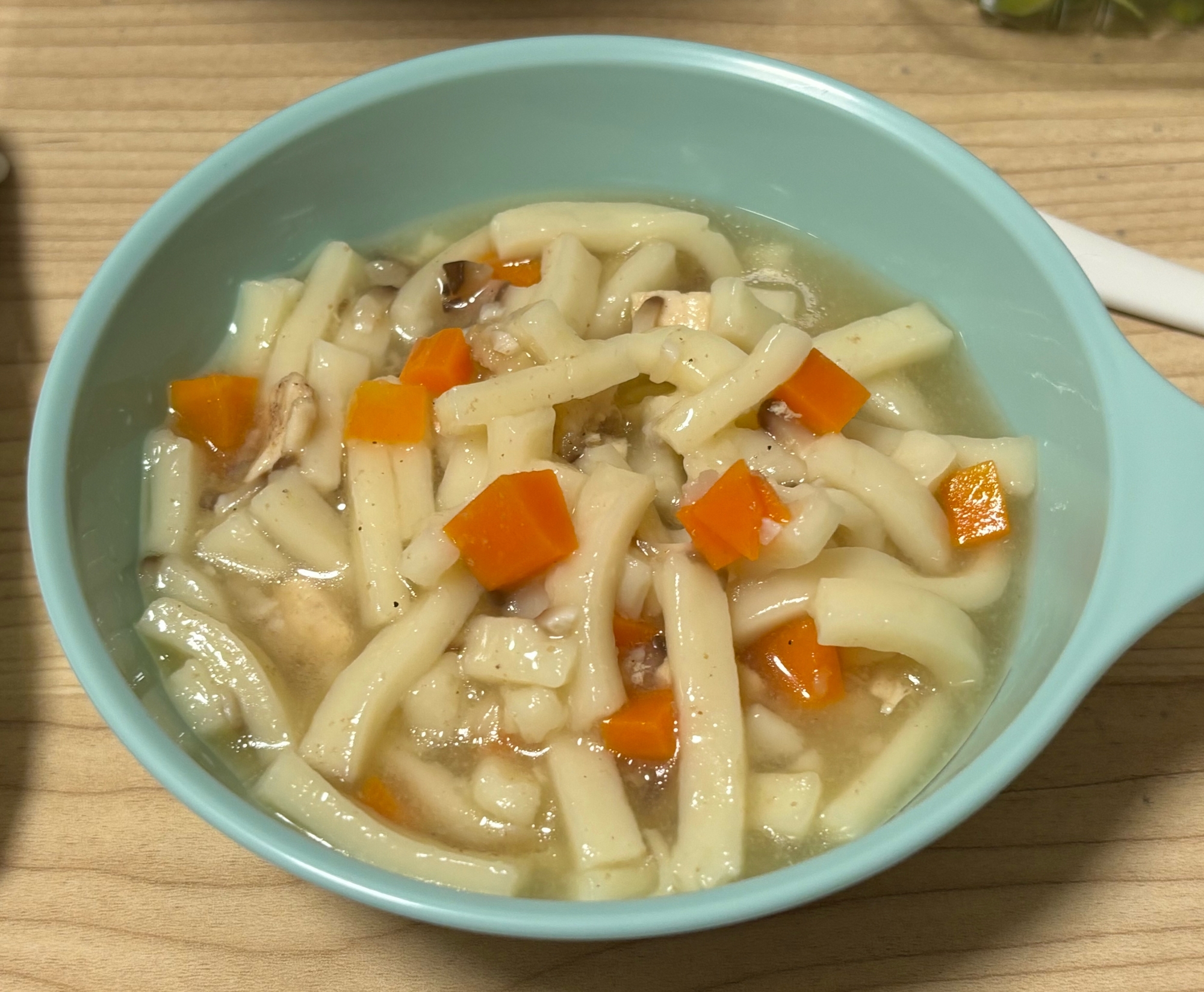 離乳食中期〜 温かいおうどん