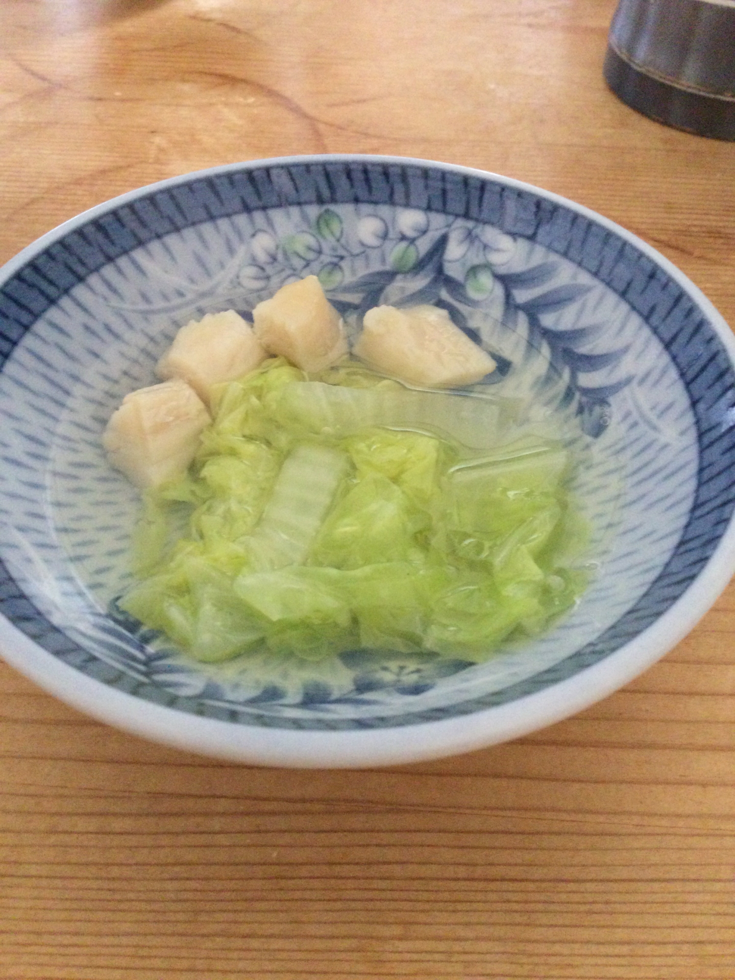 ホタテ貝柱と白菜の煮物♪
