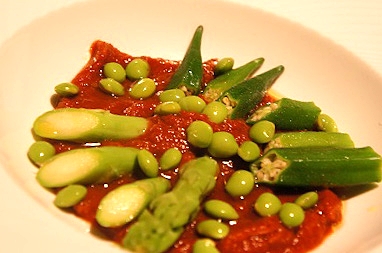 ひんやり美味しい、冷たいガスパチョカレー