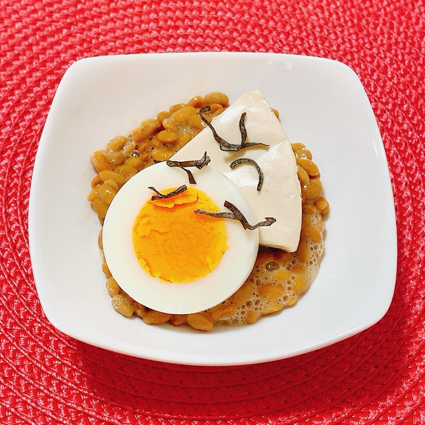 卵チーズ♪納豆