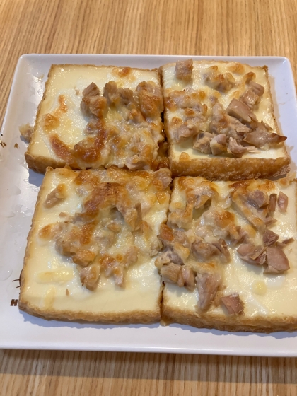 のせて焼くだけ厚揚げのチーズ焼き