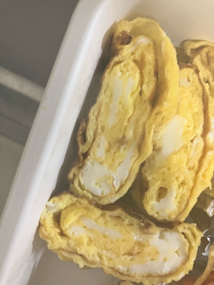 チーズ入り具材卵焼き