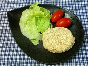 ポテトフレークとふりかけで、なんちゃってコロッケ