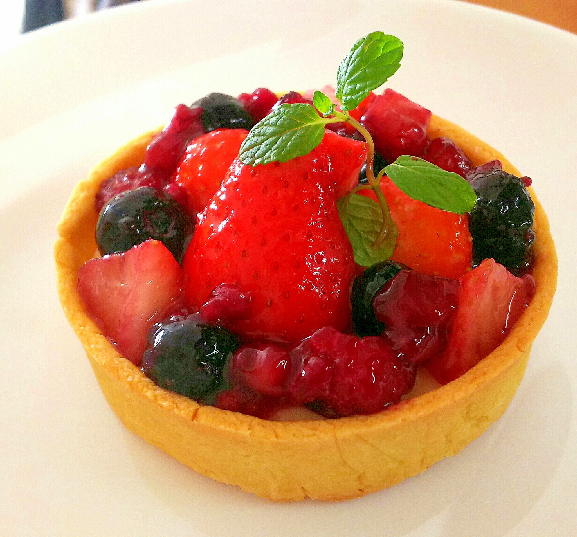 簡単チーズクリームでミックスベリータルト レシピ 作り方 By 92treeユ25 楽天レシピ