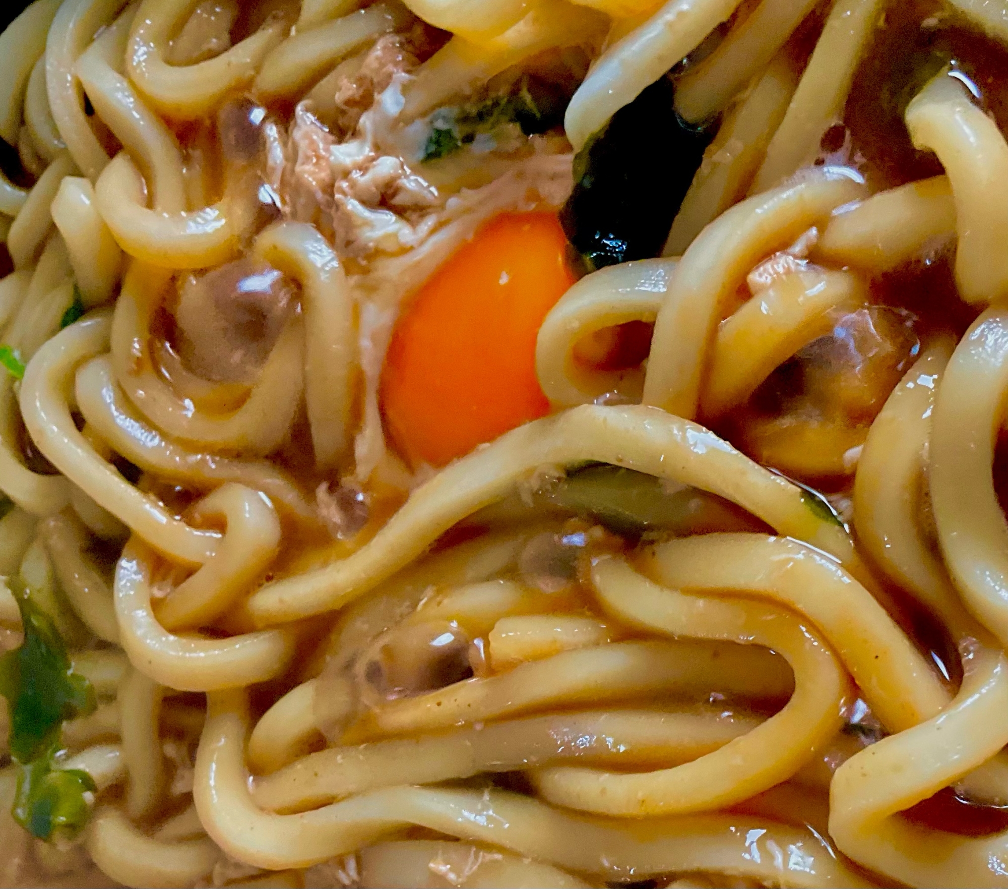 色々節約^ ^インスタントを使って味噌煮込みうどん