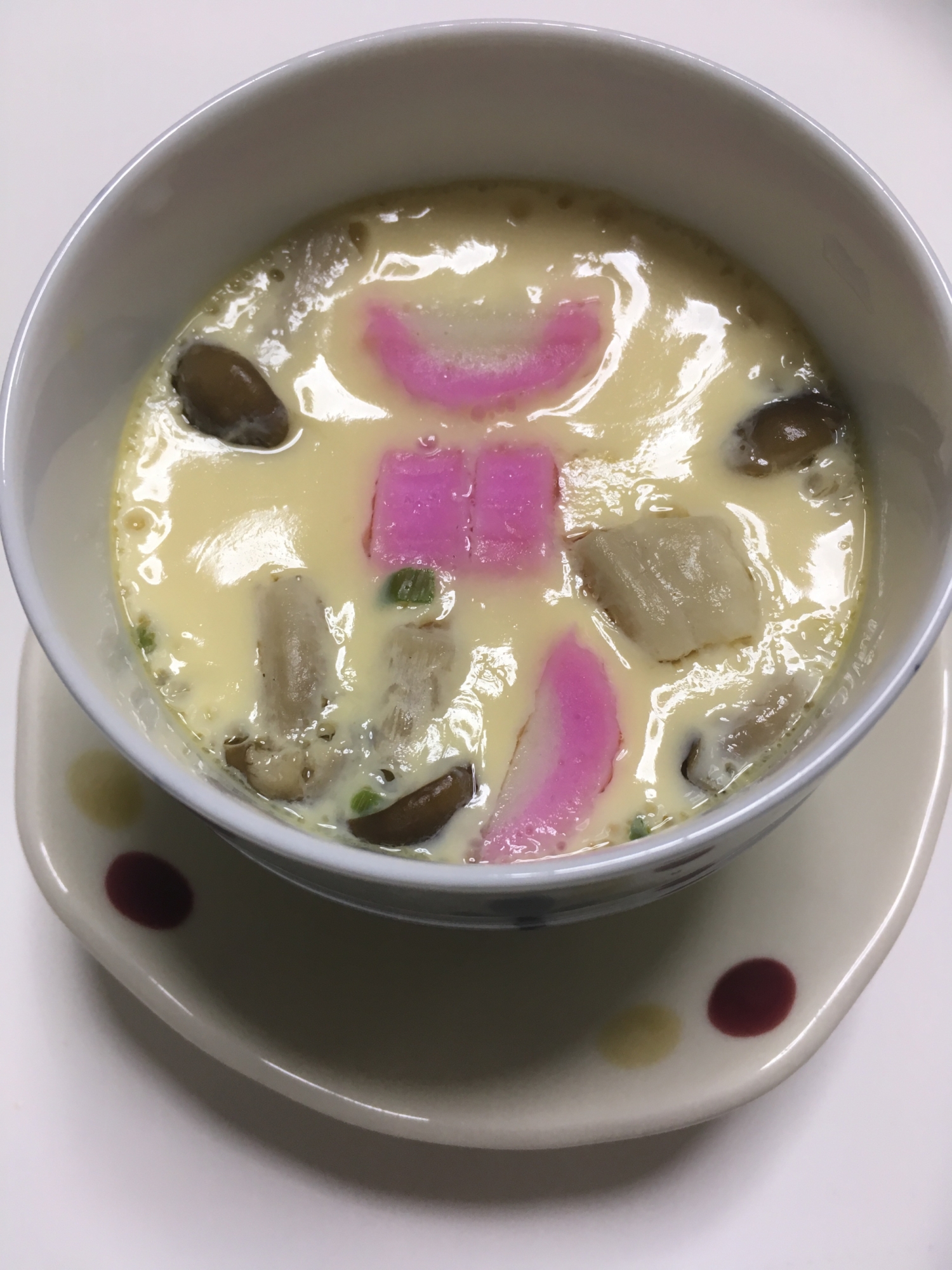 うどんスープの素で簡単茶碗蒸し