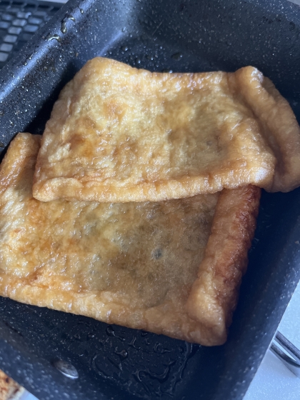 きつねうどんの油揚げ