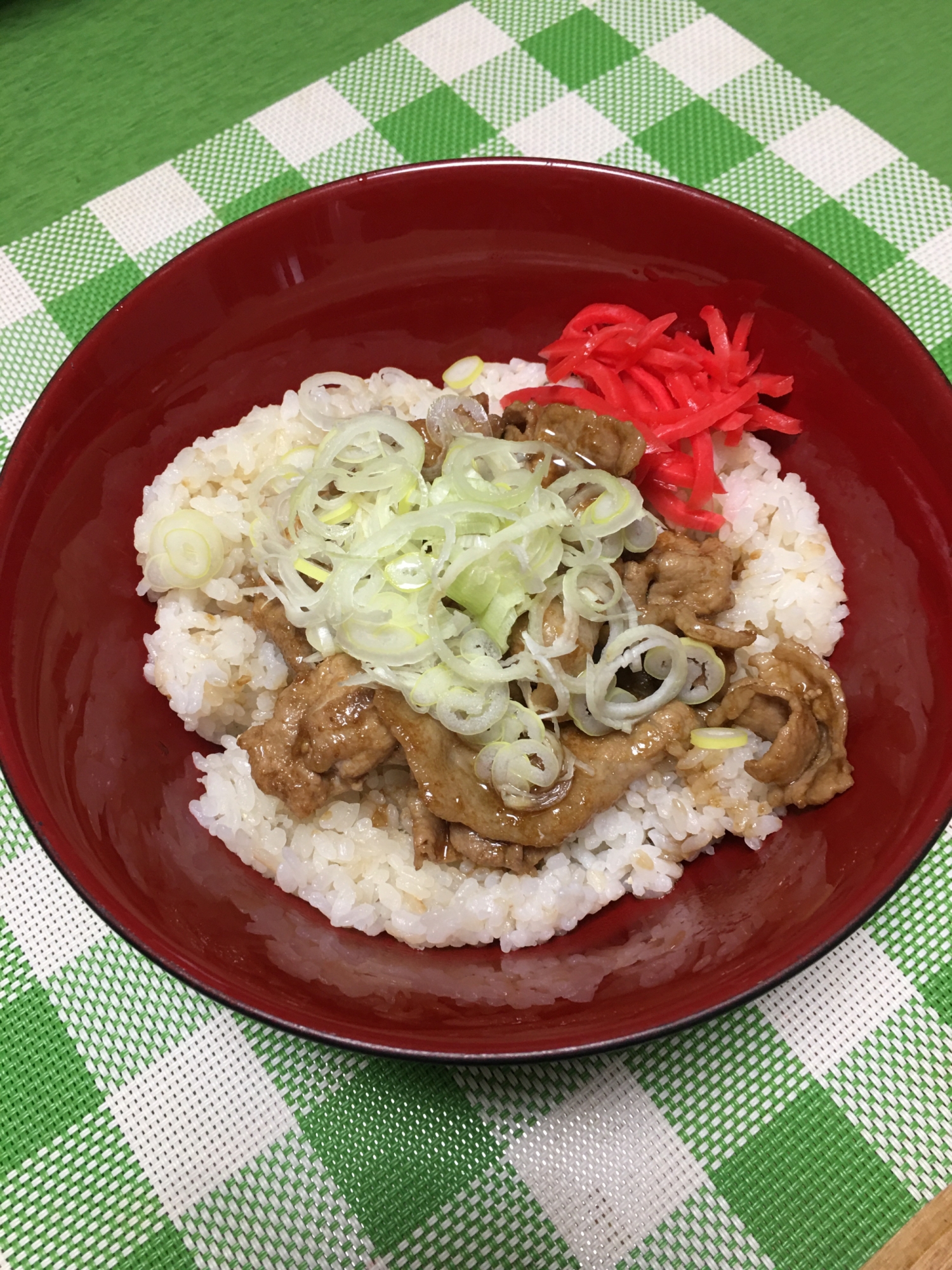 簡単　男の豚丼