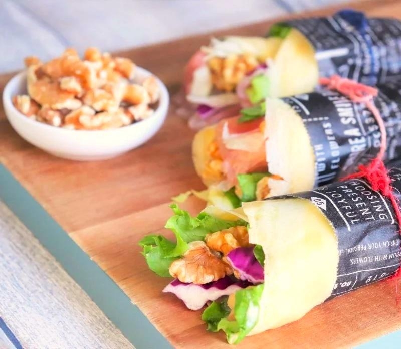 サラダクレープ