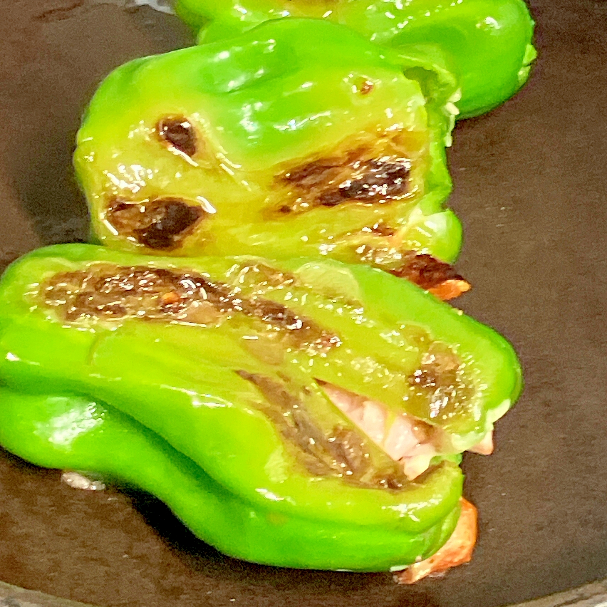 簡単おつまみ★焼きピーマン
