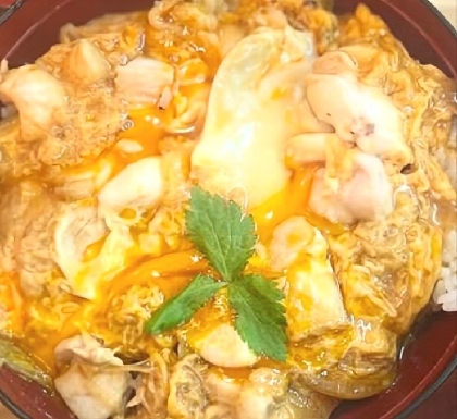 ローストチキンの残りde親子丼