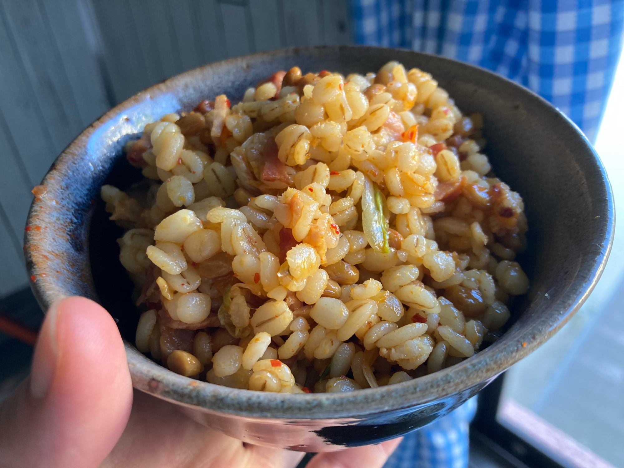 卵なし！納豆キムチチャーハン