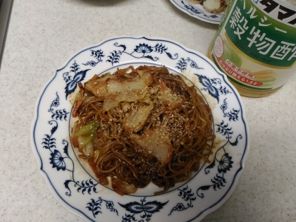 粉末ソース、ほとんど投入してしまいました、汗(^^;)スンマソ
お酢と胡麻で美味しく頂きました！ごち様です。