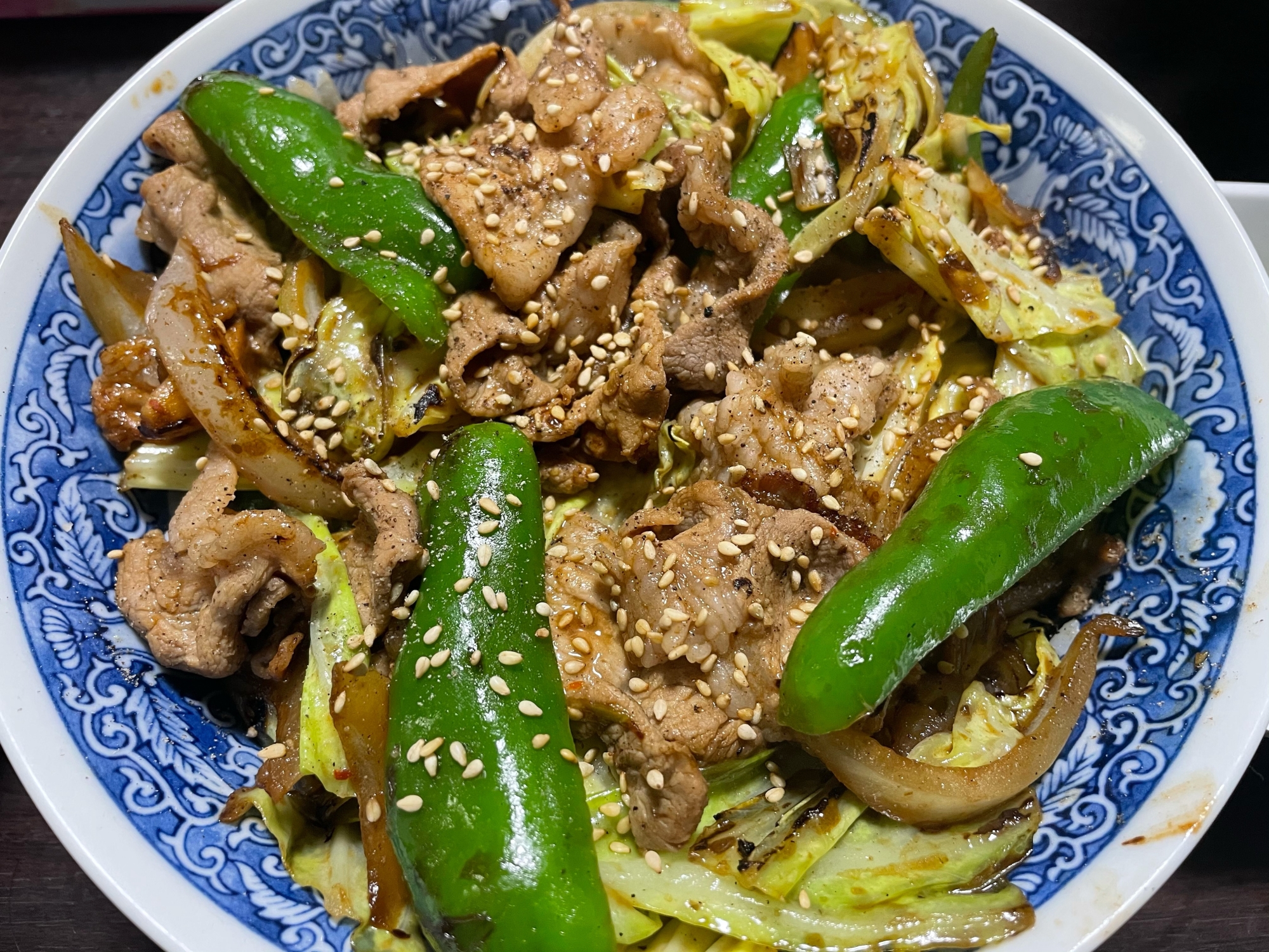 回鍋肉丼