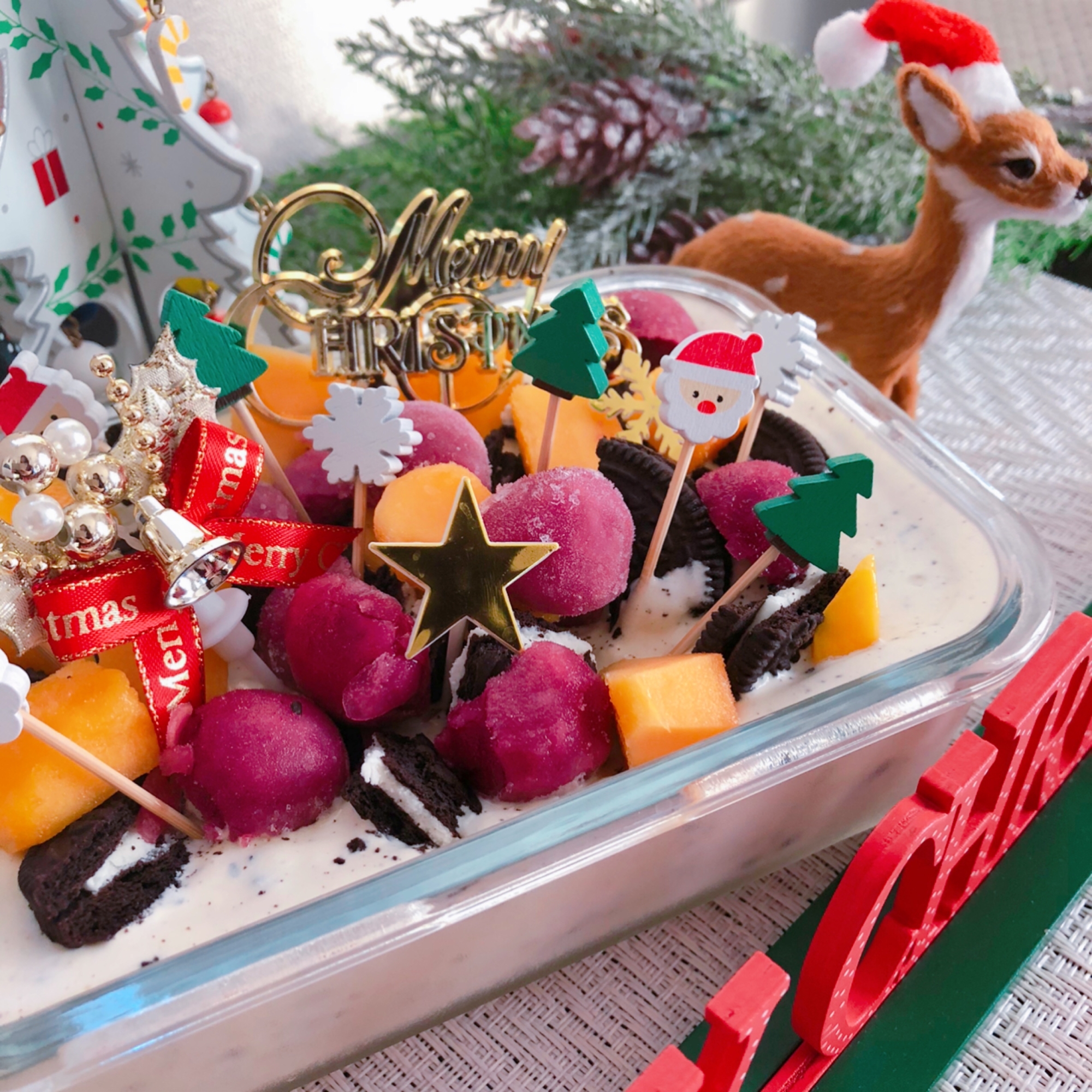 超簡単 可愛い クリスマスアイスケーキ レシピ 作り方 By Jewel1027 楽天レシピ 超簡単 可愛い クリスマスアイスケーキ レシピ 作り方 By Jewel1027 楽天レシピ