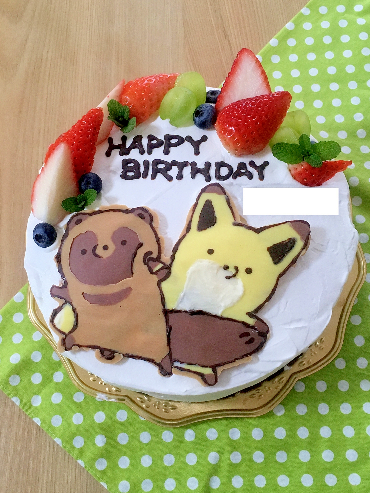 タヌキとキツネのキャラケーキ レシピ 作り方 By Cherry05 楽天レシピ タヌキとキツネのキャラケーキ レシピ 作り方 By Cherry05 楽天レシピ