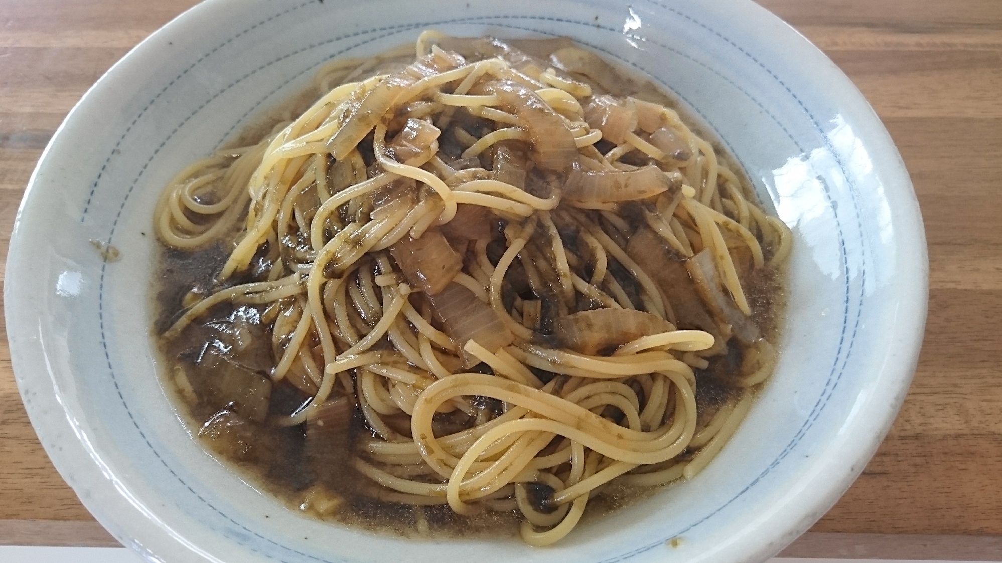 海苔たっぷり和風パスタ