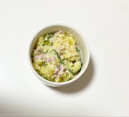 レンジで簡単♡長芋のマッシュ風ポテトサラダ